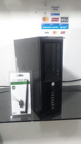Desktop Hp Compaq Pro 4300 Sff -i3 3240+8gb Ram+hd500gb+wifi