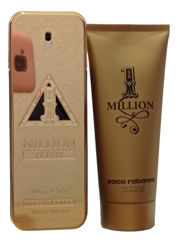 Set Paco Rabanne 1 Million Elixir 2 Piezas Volumen De La Unidad 100 Ml