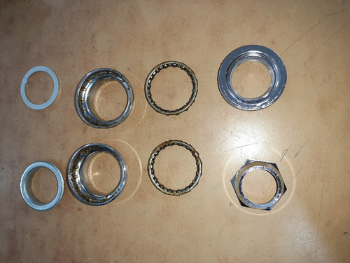 Imagen 4 de 6 de Juego De Tazas De Direcion Volante De Bicicleta Neco 8pzs