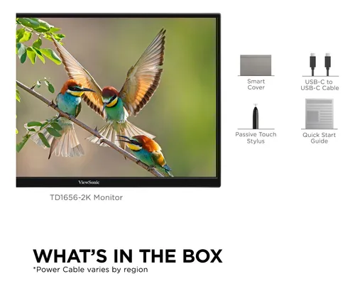 Viewsonic Tdk De 16 Pulgadas Wqxga 1600p Ips Touchscreen Mon