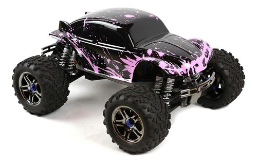 Carrocería Rc Personalizada Summitlink 1/10 1/8 Rosa Negra