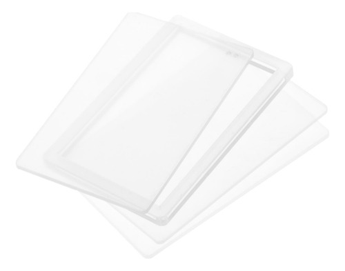 Placas De Arena Movediza Acrílicas Diy, 8,5 Cm X 5,5 Cm