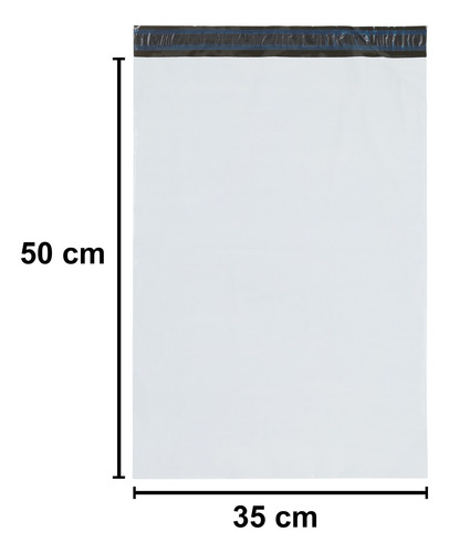 Imagem 1 de 7 de Envelope Plástico 35x50 50 Un Para Caixa De Sapato