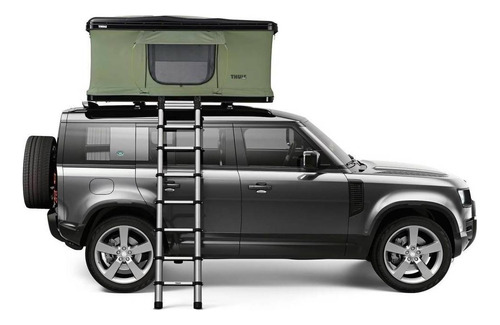 Thule Basin Tienda Para Techo Con Cubierta Rígida Negro