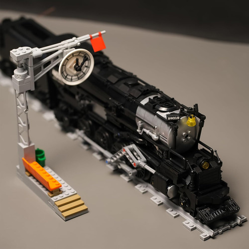 Juego De Construcción De Tren Urbano Compatible Con Lego Par