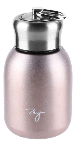 Bei Minibotella Termo De Oro Rosa De 300 Ml A Prueba De