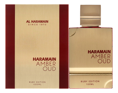 Perfume Al Haramain Amber Oud Ruby Edition 100 Ml Eau De Par