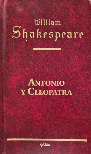 Libro Antonio Y Cleopatra William Shakespeare Ed. Vitae