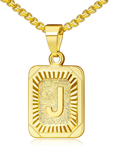 Jsjoy Collares Con Inicial Para Mujer, Collares Con Colgante