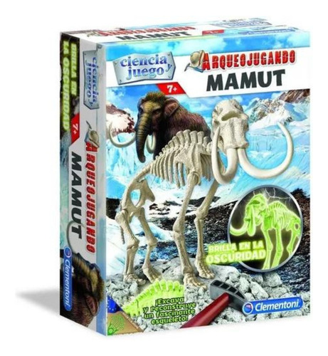 Juego De Excavación Arqueojugando Mamut