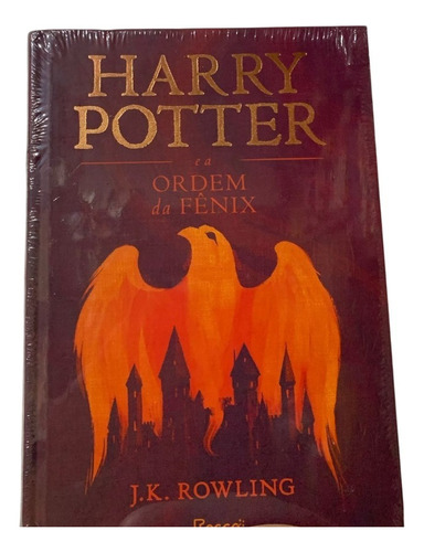 Livro Harry Potter E A Ordem Da Fênix-capa Dura
