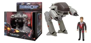 Figura Super7 Reaction Ed 209 Vs Mr Kinney Robocop