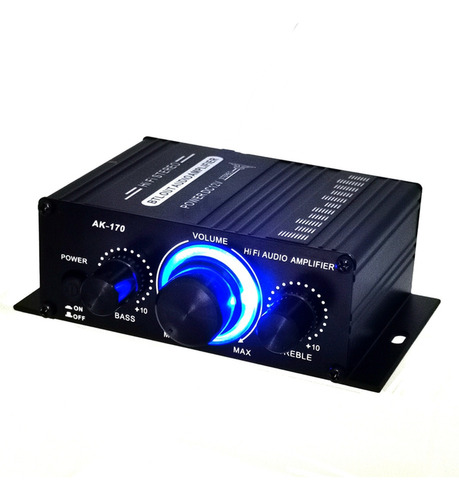 Amplificador Estéreo Dc12v Reproductor De Audio Hi-fi D