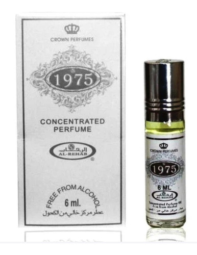 1975 Perfume Arabe Al Rehab 6ml Fresco Cítrico Madera Floral Volumen De La Unidad 6 Ml