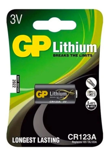 Pilas Lithium Foto Gp Cr2 3v 900 Mah