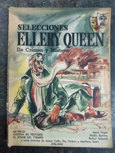 Selecciones Ellery Queen N° 21 * Zig Zag 1955 *