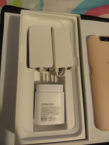 Imagen 5 de 5 de Celular Samsung A 80 Rosado