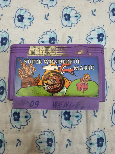 Cartucho Nintendo 8bits Super Wonderful Mario (Usado)