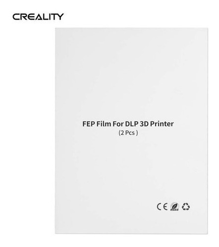 Imagem 1 de 3 de Fep Film Creality Ld-002r Ld-002h - Kit 2 Unidades