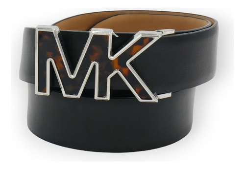 Cinturon De Cuero Michael Kors Mujer Liso Mk