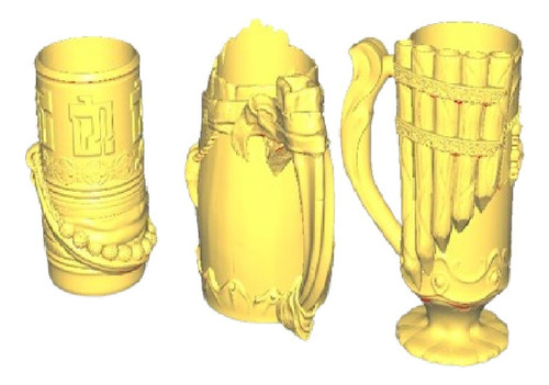 Set Chopps Cerveza X 15 Modelo Archivo Stl Para Impresion 3d