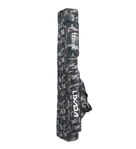 Imagen 6 de 8 de Bolsa De Caña De Pescar Portátil Plegable De 3 Capas