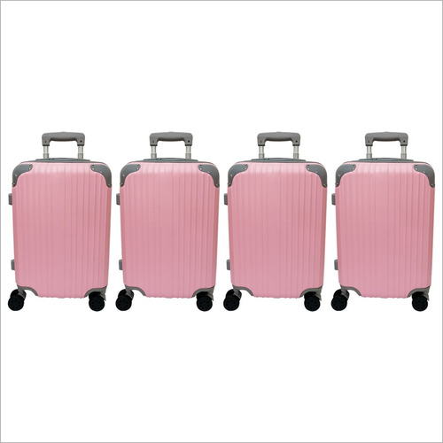 Kit Maletas Viaje Carry On Mano Avión Ligera 20pulgadas 4pz Color Rosa Vintage