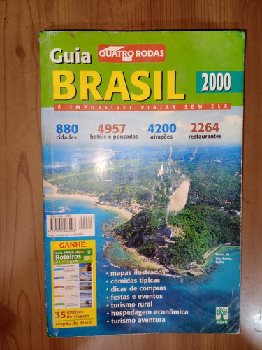 Libro Guía Brasil Quatro Rodas 2000