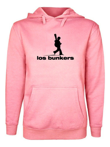 Polerón Estampado Unisex Los Bunkers / Banda Rock Chileno