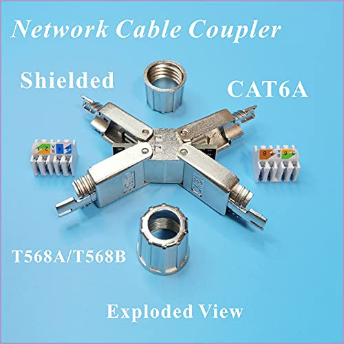 Caja De Conexiones Ethernet, Conector De Empalme A Tope De C