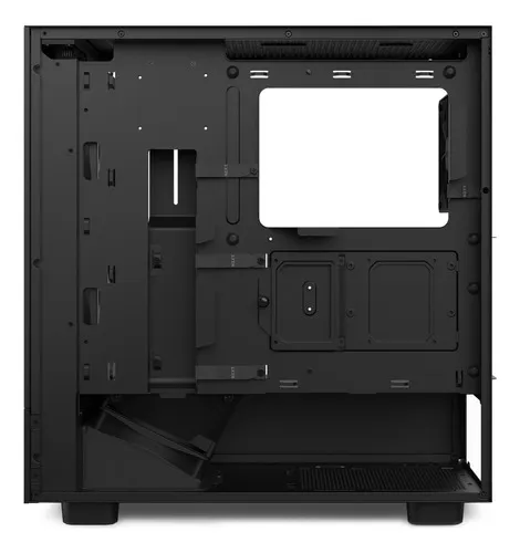 Gabinete Nzxt H5 Flow Rgb Cristal Templado Mid Tower Atx Ngo Color Negro