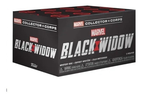 Box Marvel Collector Corps Black Widow