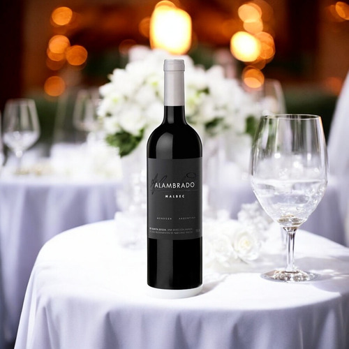 Vino Tinto Alambrado Malbec Santa Julia Botella De 750ml