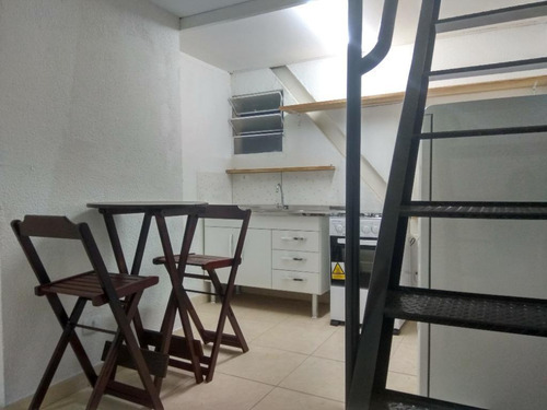 Imagem 3 de 30 de Loft Kitnet Duplex Studio 1 Dormitório Mobiliado Para Alugar Novo Próximo Usp Estudante, 24 M² Por R$ 1.300,00/mês - Butantã - São Paulo/sp - Lf0021 - Lf0021