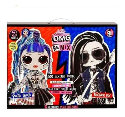 Lol Surprise Omg Remix 2 Pack Rocker Grrrl & Punk Boi