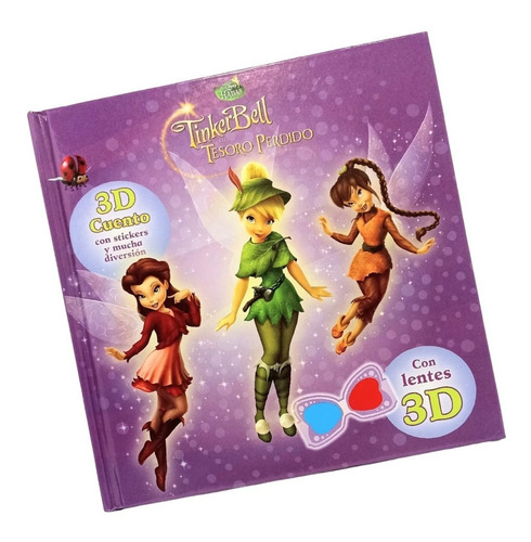 Cuento Clásico Disney Tinkerbell Hadas Niñas 3d