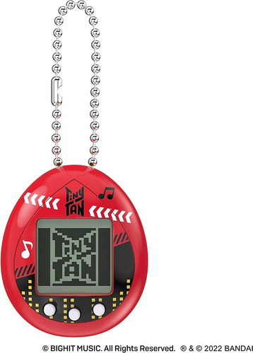 Tamagotchi - Tinytan - Color Rojo - Original En Ingles