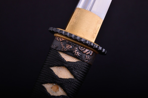 Imagen 9 de 10 de Katana Tanto Kuronhyö Full Tang Filo Extre Kensei Hand Made