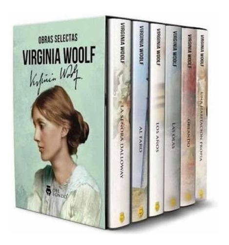 Colección De Libros- Virginia Woolf- Editorial Del Fondo