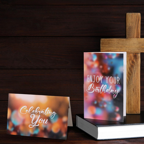 Tarjetas De Cumpleaños Cristianas Zhanmai, Paquete De 80 Uni