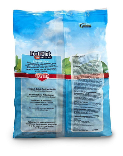 Imagen 2 de 5 de Alimento Premium Loros Kaytee Americano 1,81 Kg 4 Lb