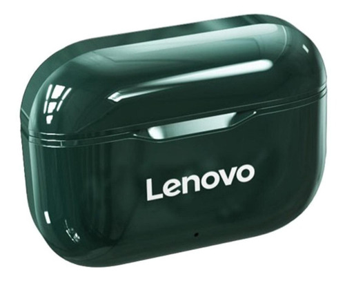Imagen 1 de 3 de Audífonos in-ear inalámbricos Lenovo LivePods LP1 verde