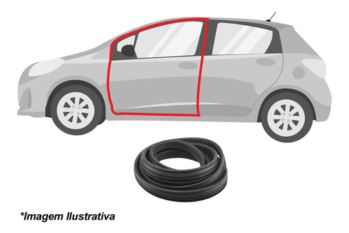 Guarnicao Portas Laterais Dianteira Bandeirante 85 Em Diante