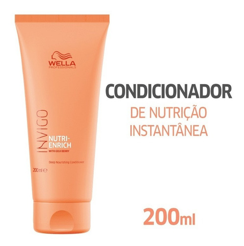 Kit Wella Nutri Enrich Shampoo Condicionador E Máscara