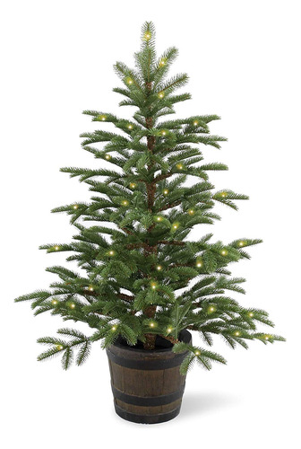 National Tree Company Rbol Artificial Preiluminado 'feel Rea