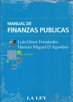 Comprar Manual De Finanzas Publicas - Fernandez Dyf