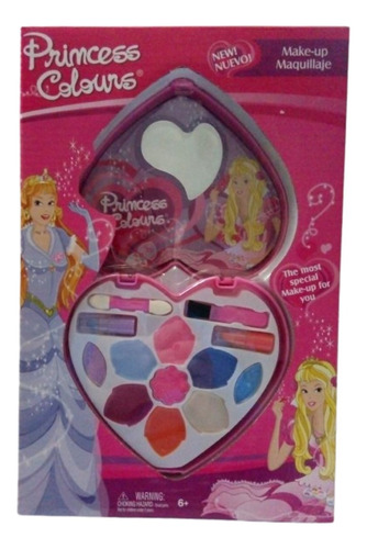 Juguete Set De Maquillaje Para Niñas  Princess Colours