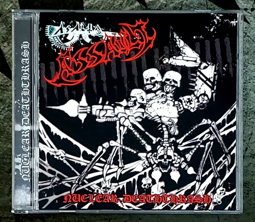 Assault - Nuclear Deaththrash Cd ( Atomicide Death Skull )