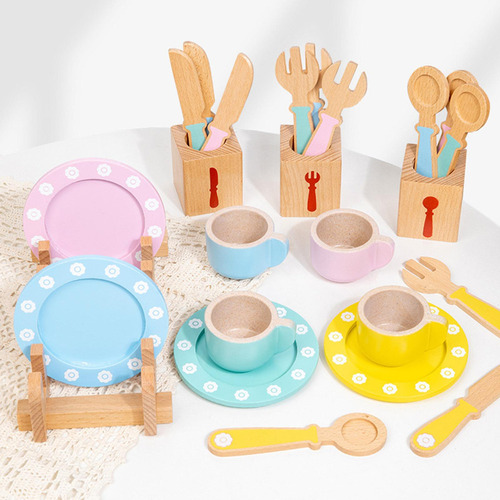Mz Play Kitchen Accessories Play Platos Y Vajillas For 3,