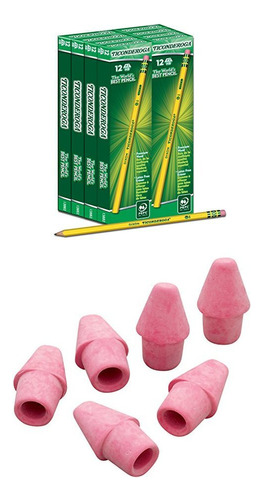 Dixon Ticonderoga Wood-cased #2 Hb Lápices, 8 Cajas, 9...